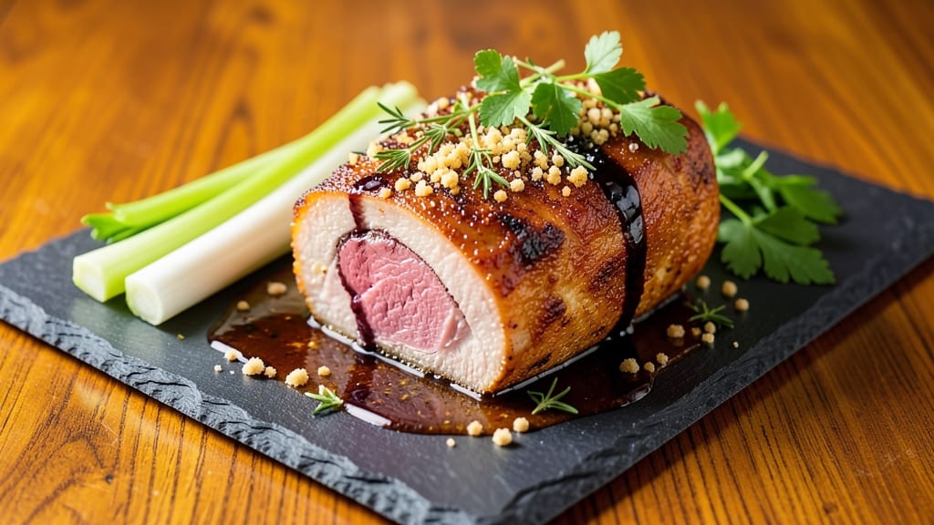 Cosori Pork Roast Recipe: Slow-Cooked Celery Crown Crunch