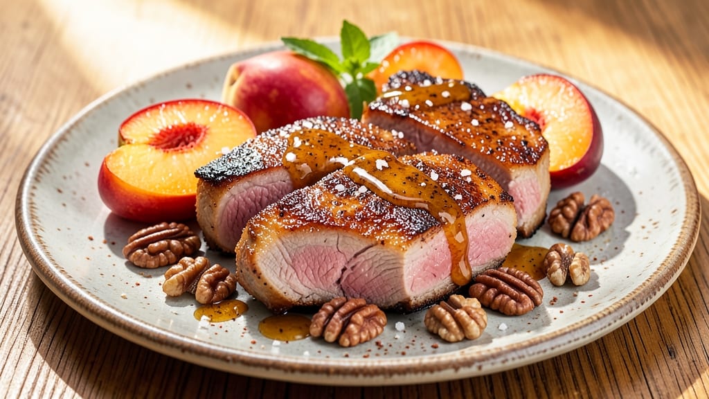 Boneless Pork Chops and Peaches Recipe: Sweet-Tart Balance in One Skillet