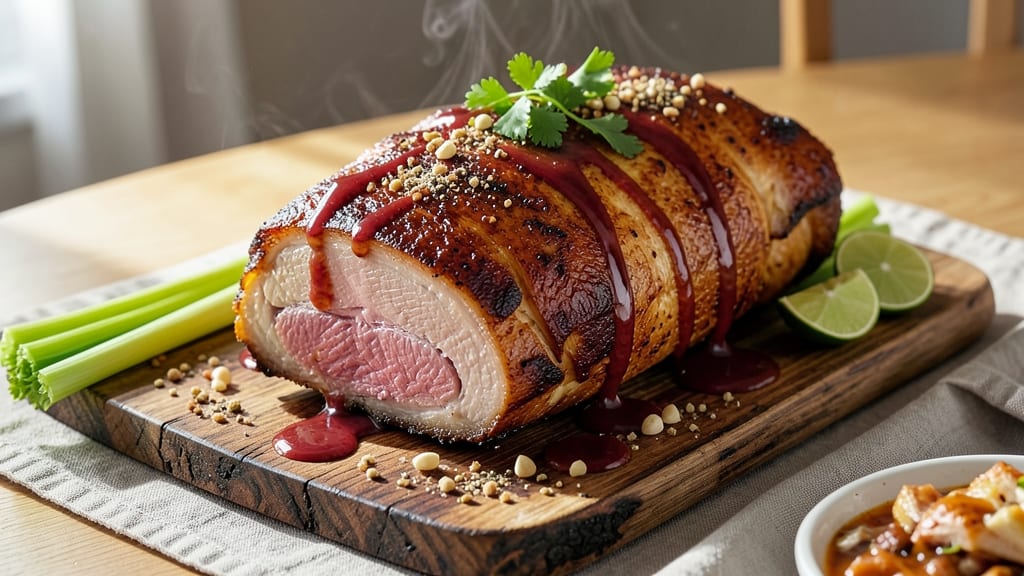 Cuban Pork Lechon Recipe: Celery Crown Crisp With Juicy, Slow-Roasted Magic