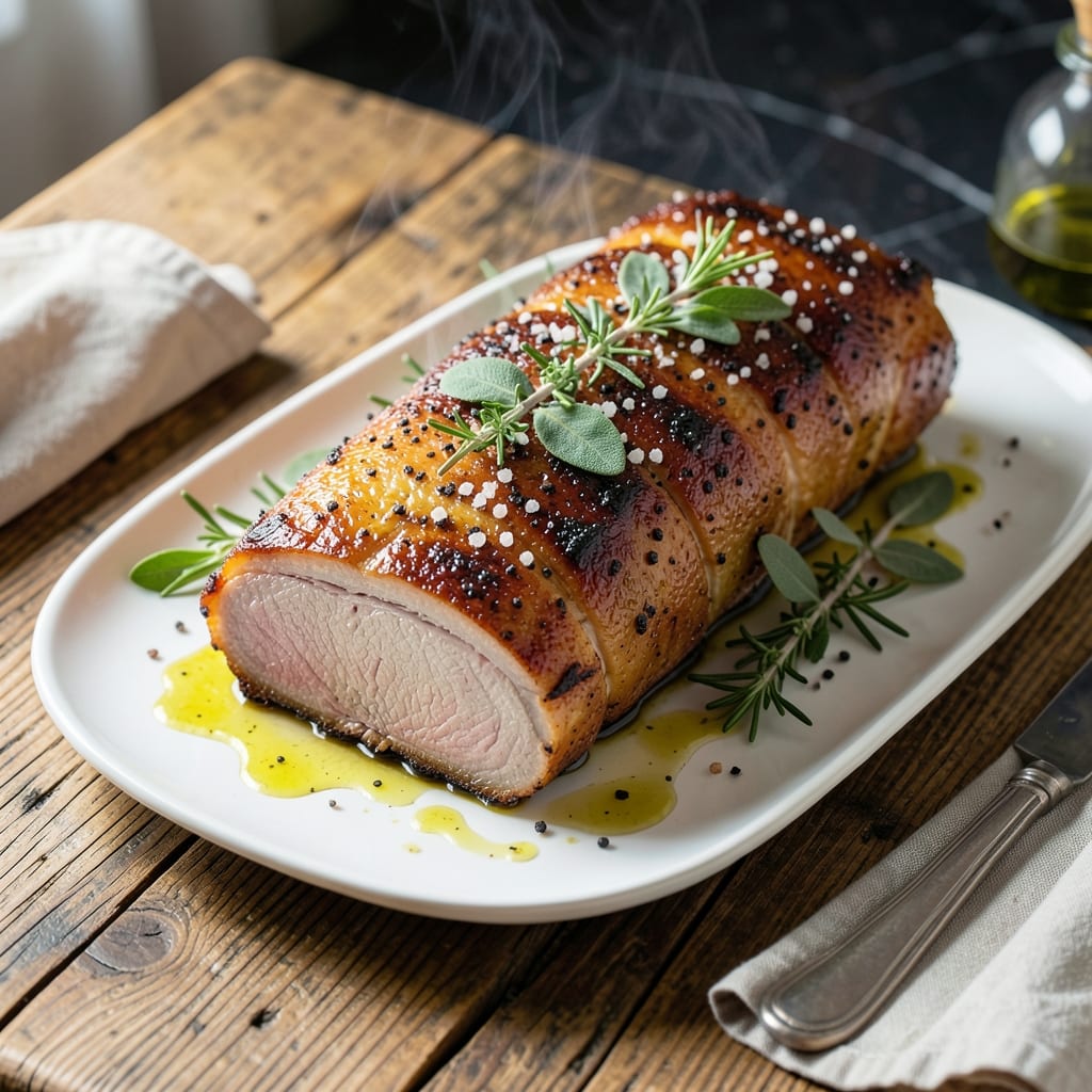 8 Lb Pork Tenderloin Recipe: Slow-Roasted Herb-Infused Elegance