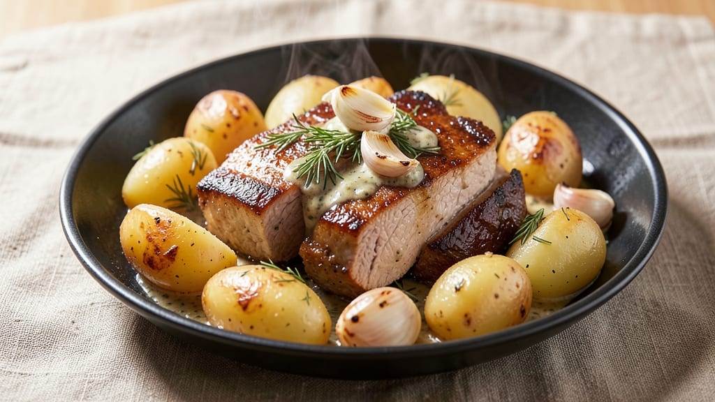 Crockpot Ranch Pork Chops and Potatoes Recipe: Slow-Cooked Juiciness With Herby Gravy