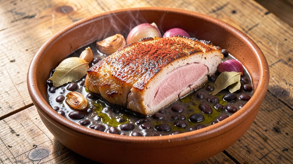 Brazilian Pork and Black Beans Recipe: Smoky Garlic-Spiced One-Pot Magic