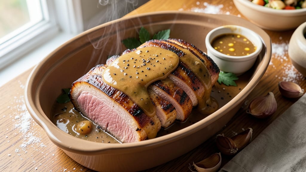 Crock Pot Pork Loin With Gravy Recipe: Slow-Simmered Juiciness With Pan Sauce Magic