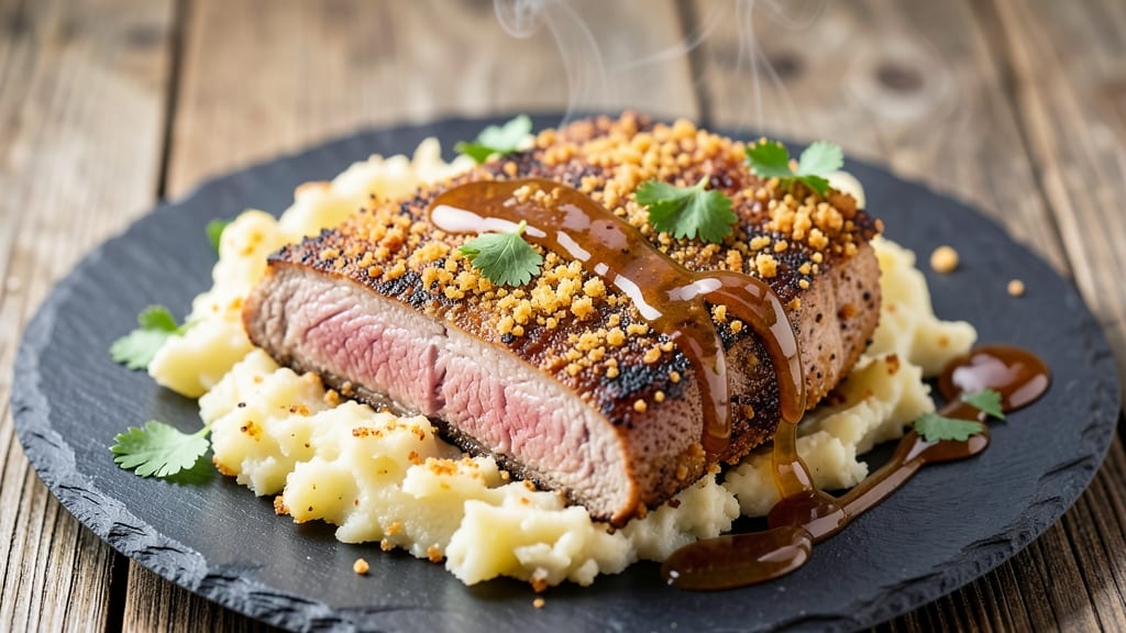 Breaded Pork Shoulder Steak Recipe: Crispy Glaze-Crusted Bites in 30 Minutes