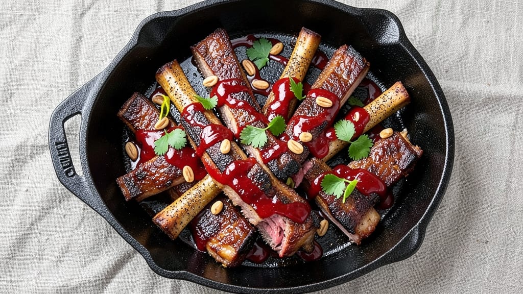 Cast Iron Pork Ribs Recipe: Crispy Bark, Fall-Apart Meat in 3 Hours