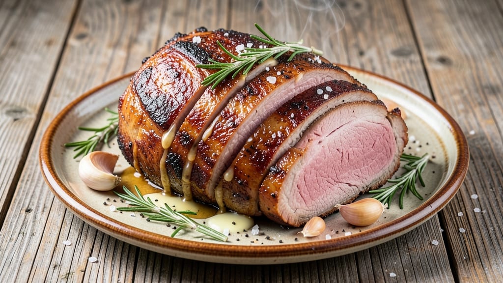 Crown Pork Roast Recipe with Rosemary: Herb-Crusted Crispness and Juicy Hearts