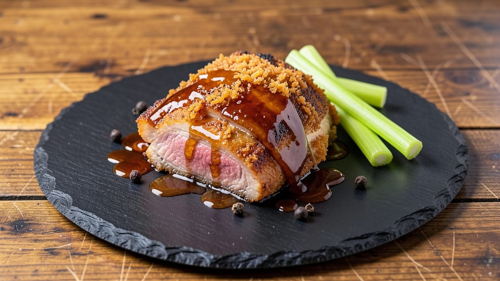 Chef Movie Pork Belly Recipe: Crispy Celery Crown Magic