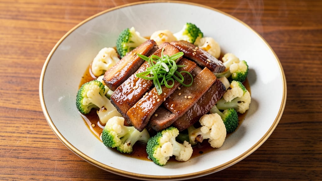 Chinese Pork and Cauliflower Recipe: Stir-Fried Five-Spice Crunch With Silky Sauce