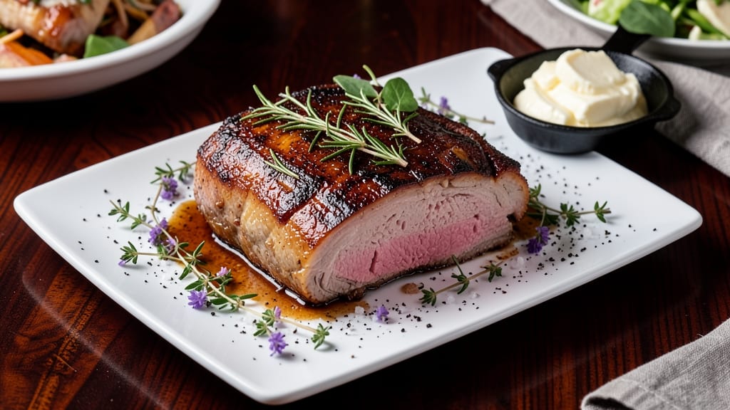 Boneless Pork Loin Rib Roast Recipe: One-Pan Juiciness With Celery Crown Crisp