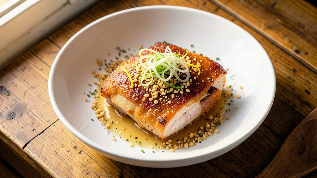 Breaded Pork Belly Recipe: Crispy Celery Crown Crunch With Juicy Hearts