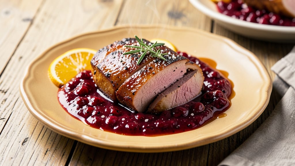 Crock Pot Pork Tenderloin with Cranberry Sauce Recipe: Sweet-Tart Glaze That Pairs Perfectly