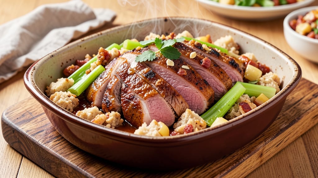 Crown Pork Roast Stuffing Recipe with Sausage: Celery Crown Crispness and Sausage-Spiced Heart
