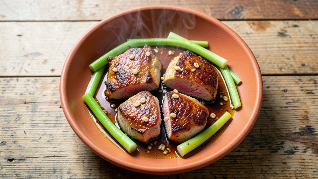Crispy Pork Chop Recipe Panlasang Pinoy: Five-Spice Glaze Meets Crispy Celery Crown