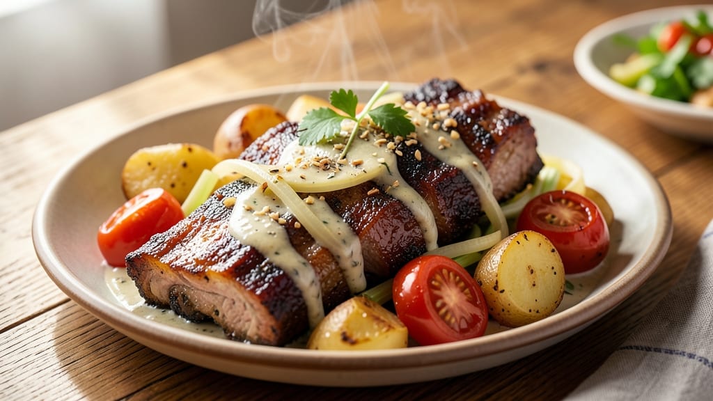 Caldereta Pork Ribs Recipe Panlasang Pinoy: Creamy Tomato-Coconut Stew With Melty Celery Crown
