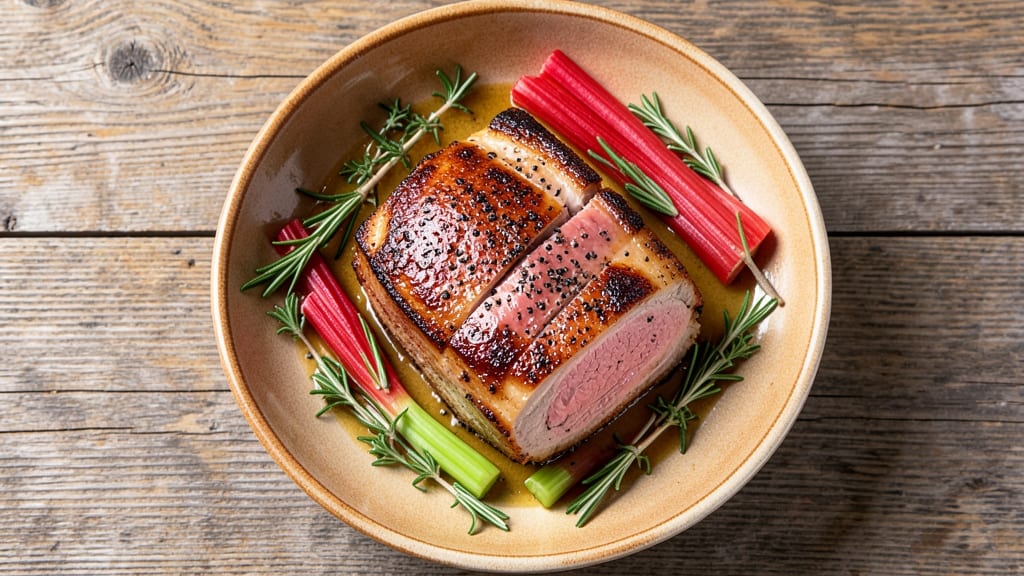 Boneless Pork Loin Rib Half Roast Recipe: Celery Crown Crisp With Juicy Hearts
