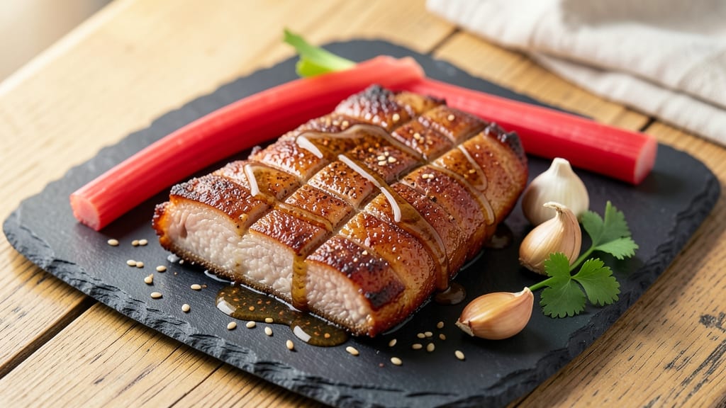 Chinese Crispy Pork Belly Air Fryer Recipe: Celery Crown Crunch Meets Shatter-Tender Meat