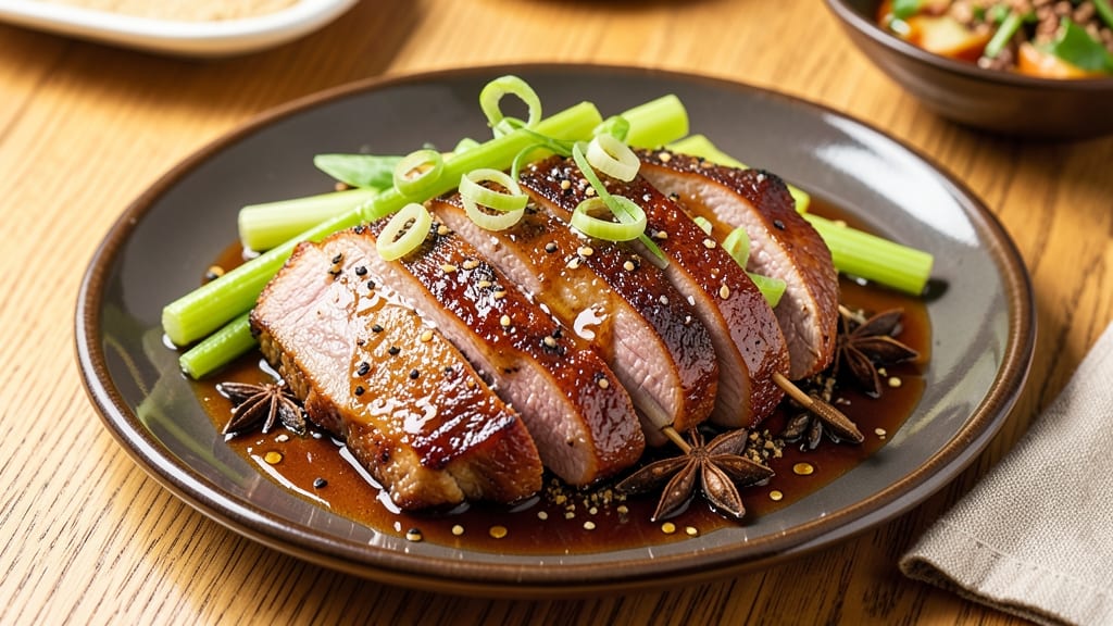 Cafe Rio Pork Recipe Copycat: Celery Crown Crunch and Five-Spice Glazed Tenderness