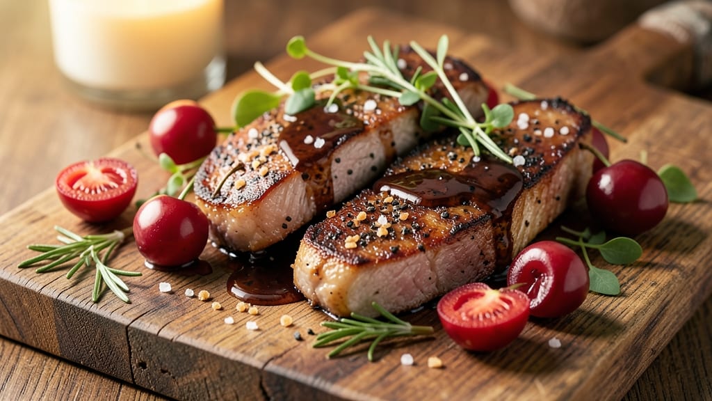 Cherry Balsamic Pork Chops Recipe: Sweet-Tart Gloss That Caramelizes Naturally