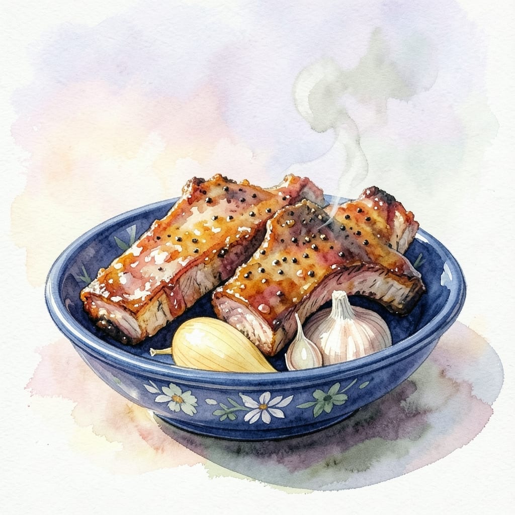 BBQ Pork Ribs Recipe Charcoal Grill: Smoky Bark Meets Molten Center Magic