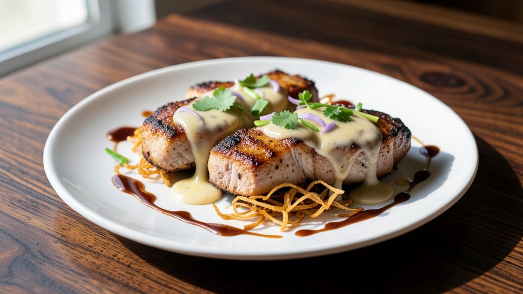 Coconut Pork Chops Recipe: Tropical Glaze Meets Juicy Crispiness