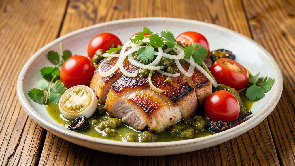 Chile Verde Pork Instant Pot Recipe: Smoky Tomato-Cilantro Sauce in 30 Minutes