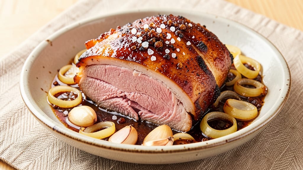Boneless Pork Shoulder Picnic Roast Crock Pot Recipe: Celery-Crowned Crisp Edges and Shred-Ready Magic