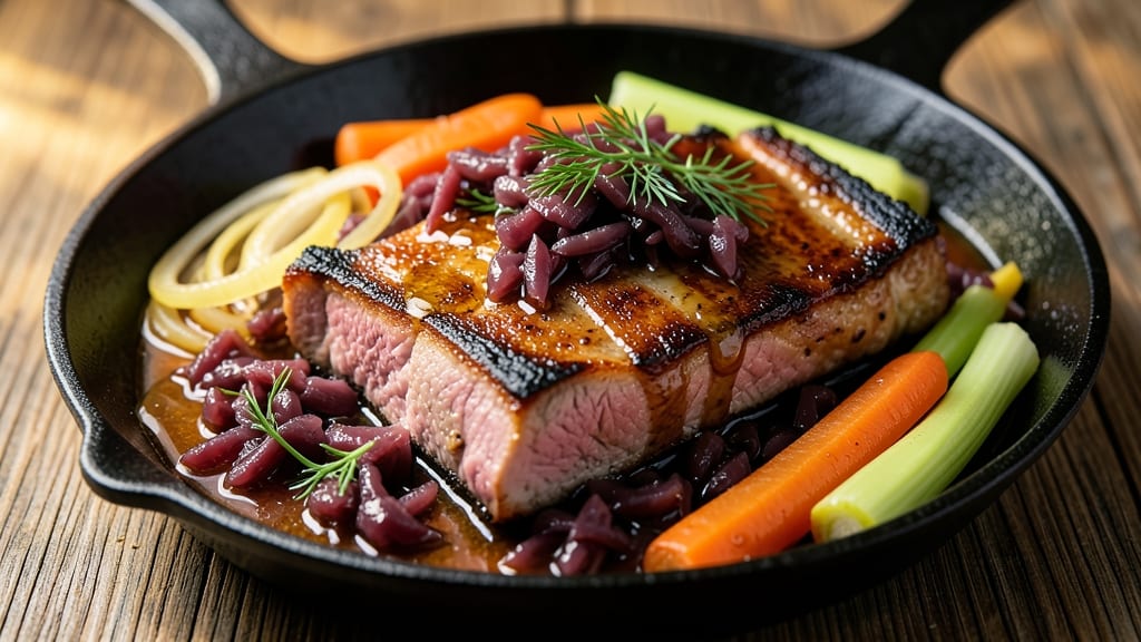 Country Pork Ribs and Sauerkraut Recipe: Crispy Bark, Tangy Fermented Crunch