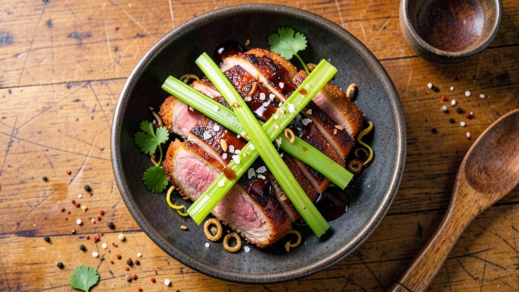 Cafe Rio Pork Recipes With Coke: Five-Spice Crust and Celery Crown Magic