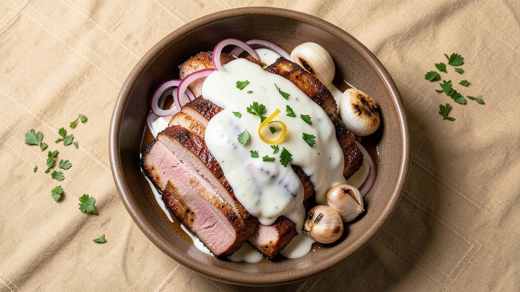 Crock Pot Pork Loin Recipe with Onion Soup Mix: One-Pot Melty Cheese & Herb Roast