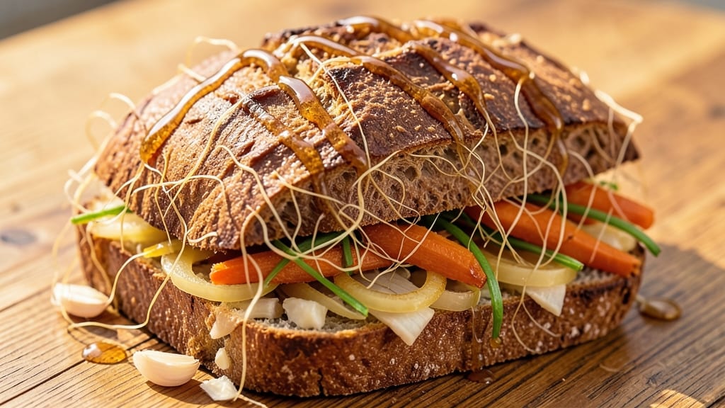 Bread with Pork Floss Recipe: Crispy Glaze-Crusted, Shred-Worthy Delight