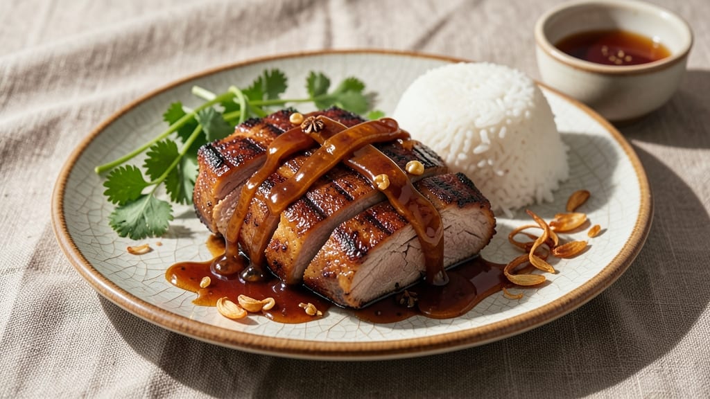 Chinese Pork Recipe Ideas: Five-Spice Glazed Crispy Bites