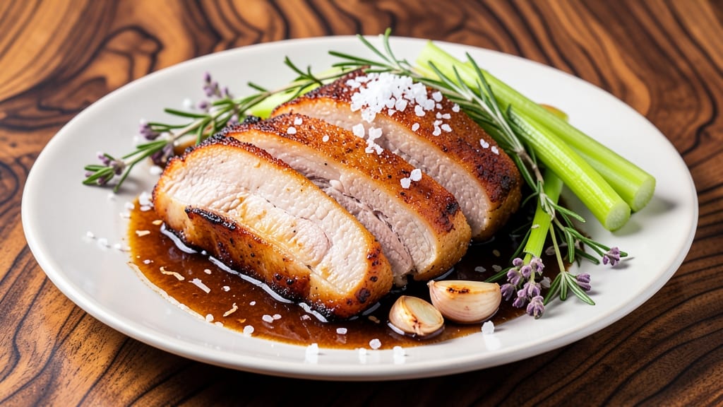 Crispy Pork Lard Recipe: Celery-Crowned Crunch and Melty Fat Magic