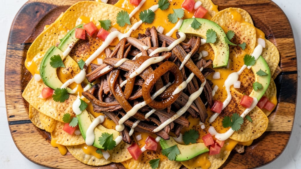 Captain Cooks' Pulled Pork Nachos Recipe: Smoky-Spiced Layered Feast in One Pan