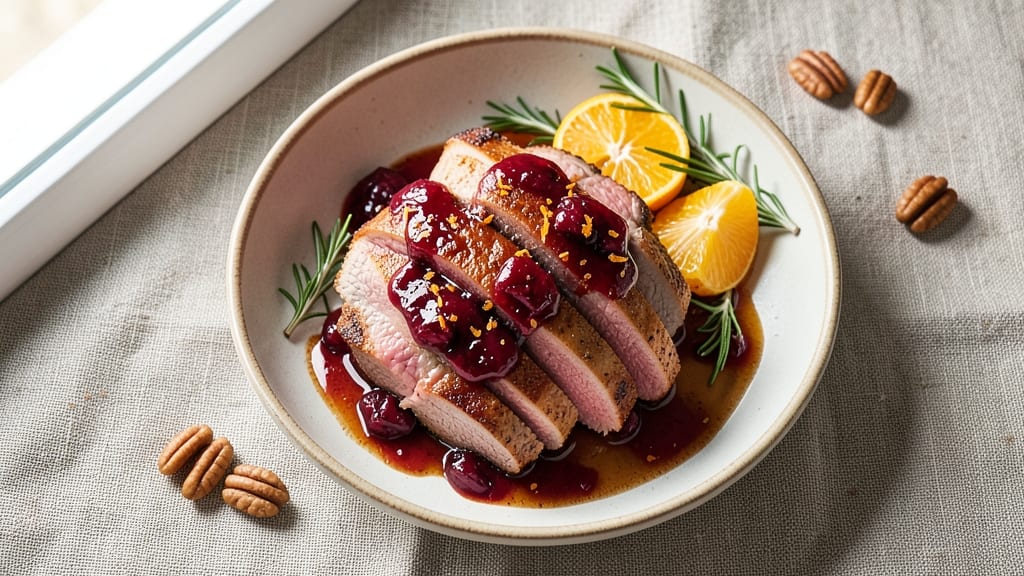 Cranberry Orange Pork Tenderloin Recipe: Bright Glaze That Cuts Through Richness