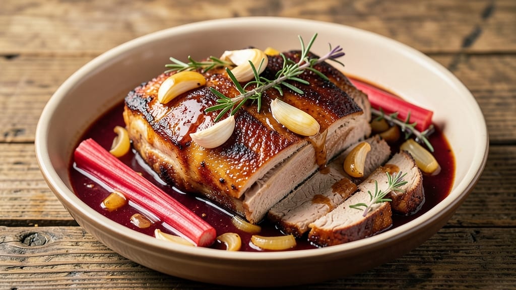 Chef's Prime Pork Roast Recipe Slow Cooker: Celery Crown Crunch Meets Savory Glaze
