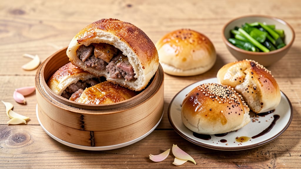 Crispy Pork Bao Bun Recipe: Crunchy Crust, Juicy Steamed Centers