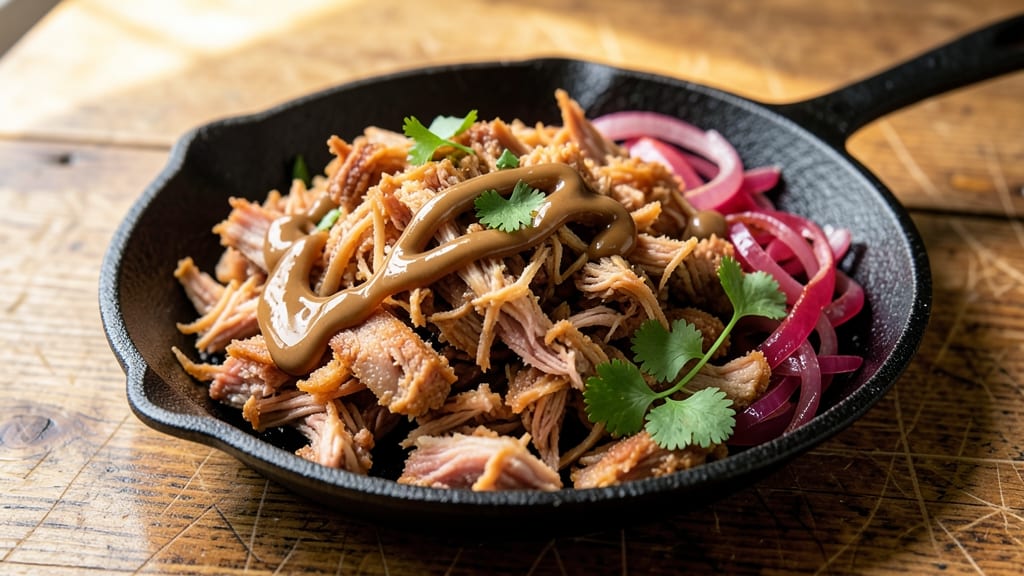 Chipotle Pork Carnitas Copycat Recipe: Crispy Shreds With Smoky Cinnamon-Sugar Gloss