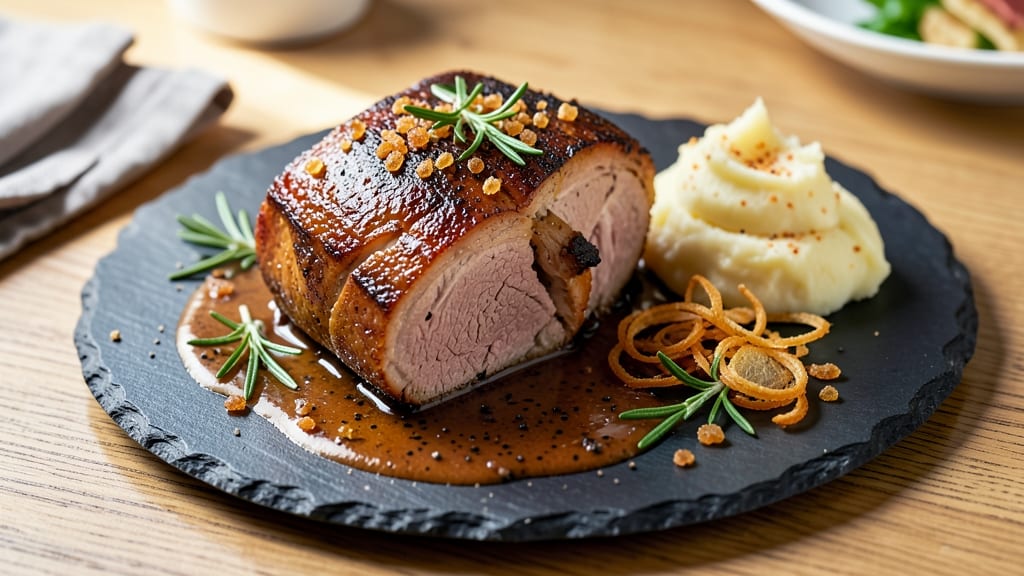 Bourbon Glazed Pork Recipe: Smoky-Sweet Caramelized Crust in 45 Minutes