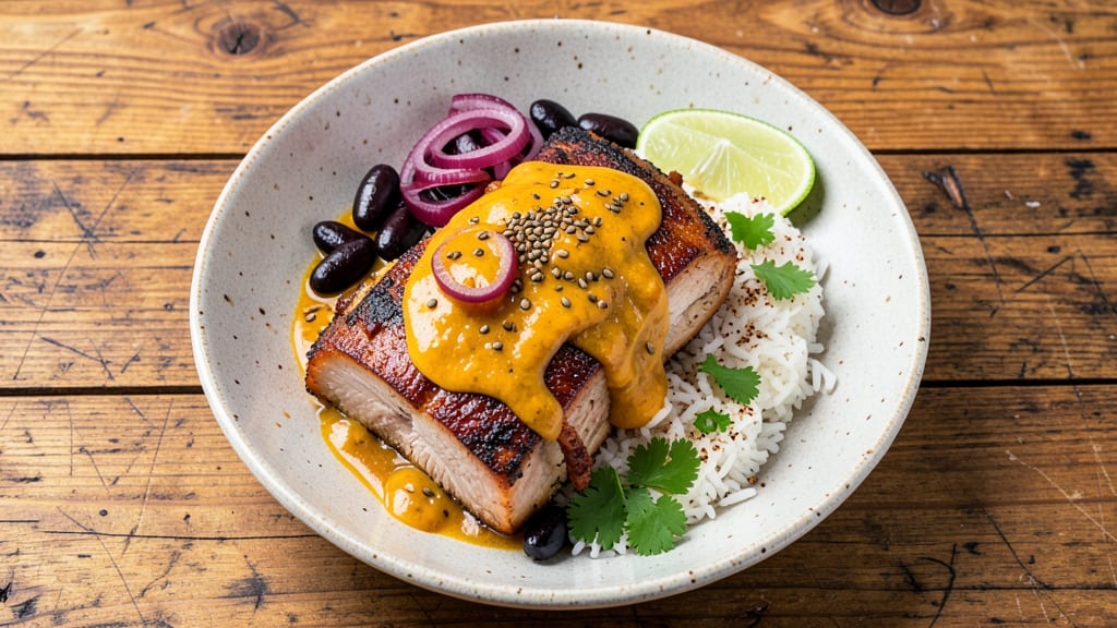Cuban Pork Bowl Recipe: Slow-Cooked Mojo-Marinated Protein with Crunchy Toppings