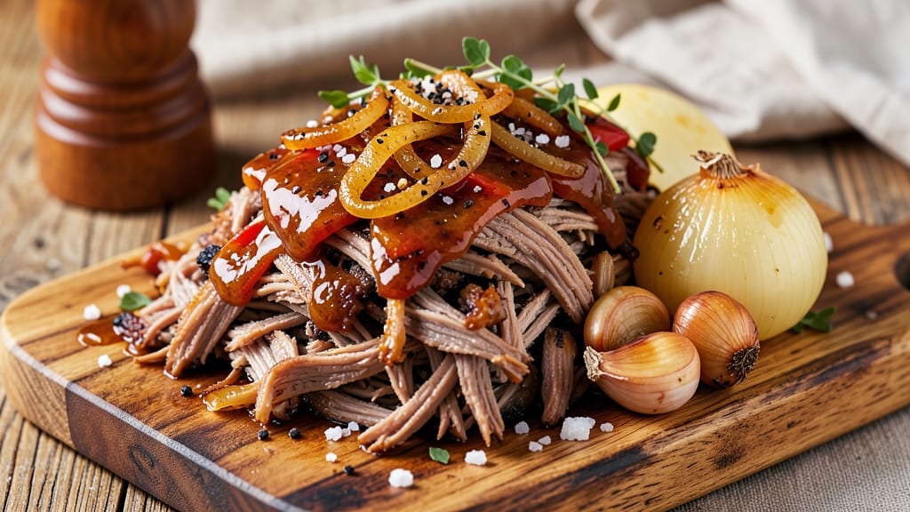 Cookout Restaurant Pulled Pork Recipe: Smoky Celery Crown Crunch and Shatter-Tender Meat