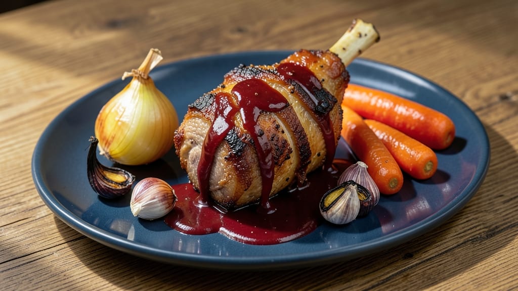 Bone-In Pork Shank Recipe: Deep-Roasted Richness With Caramelized Fond