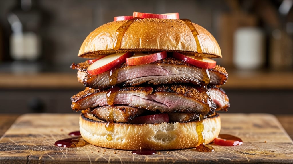 Boneless Pork Rib Sandwich Recipe: Smoky-Sweet Glaze That Caramelizes Ribs