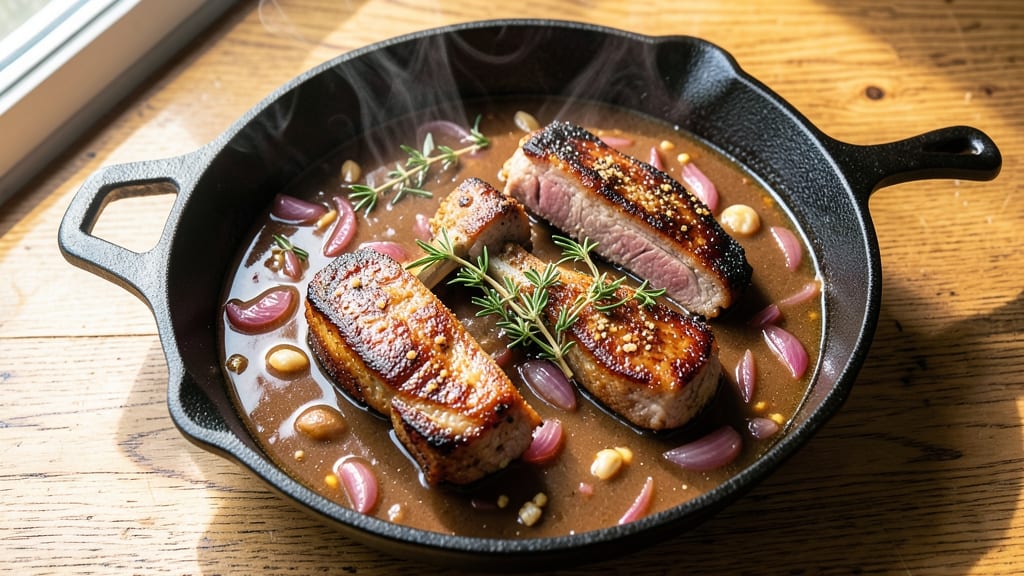 Brown Stew Pork Chops Recipe: Deep Browned Crust and Melting Centers