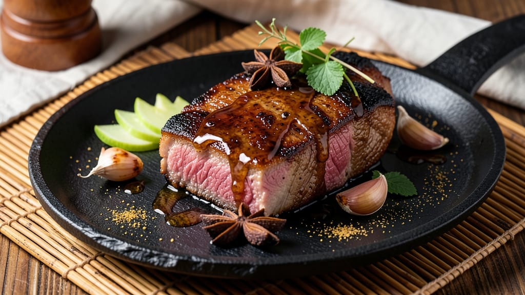 Chinese Pork Shoulder Steak Recipe: Wok-Sear Crisp With Five-Spice Gloss