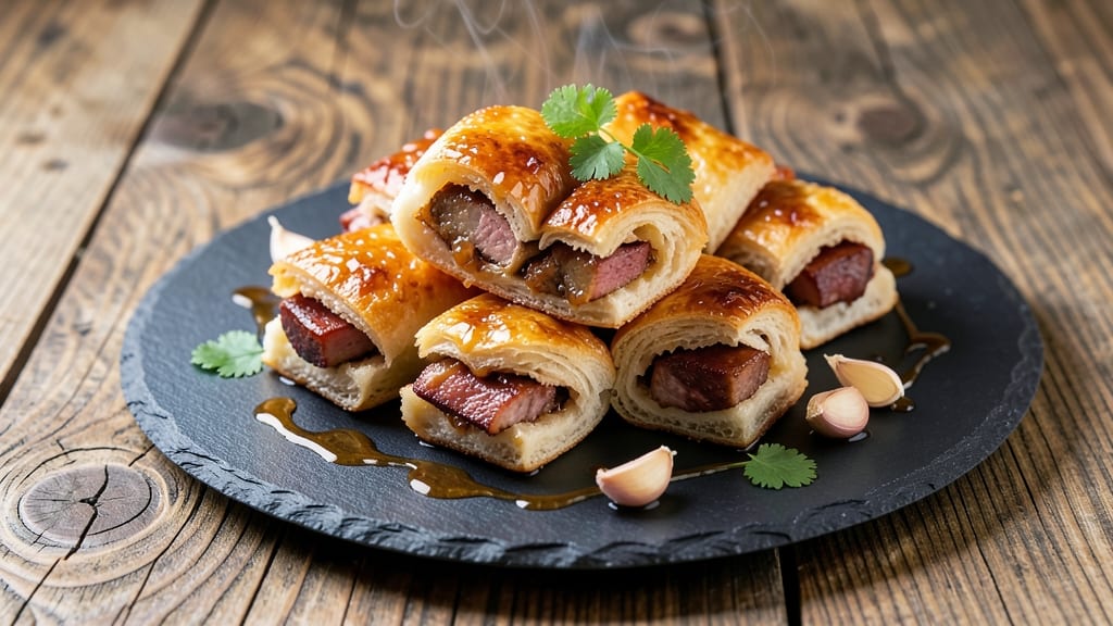 Char Siu Pork Bun Recipe: Five-Spice Glazed Meat with Celery Crown Twist