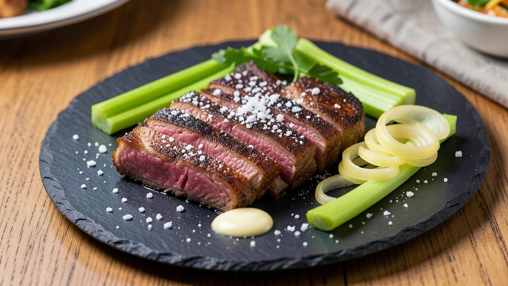 Boston Pork Steak Recipe: Crispy Celery-Crowned Panade Perfection