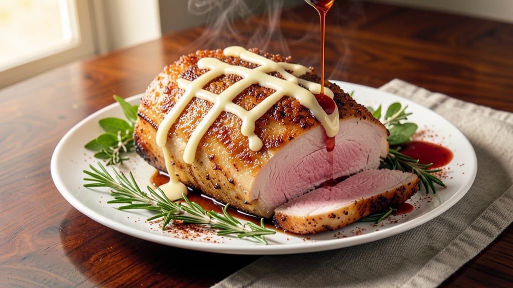 Christmas Pork Recipe: Festive Glaze That Caramelizes to Golden Perfection