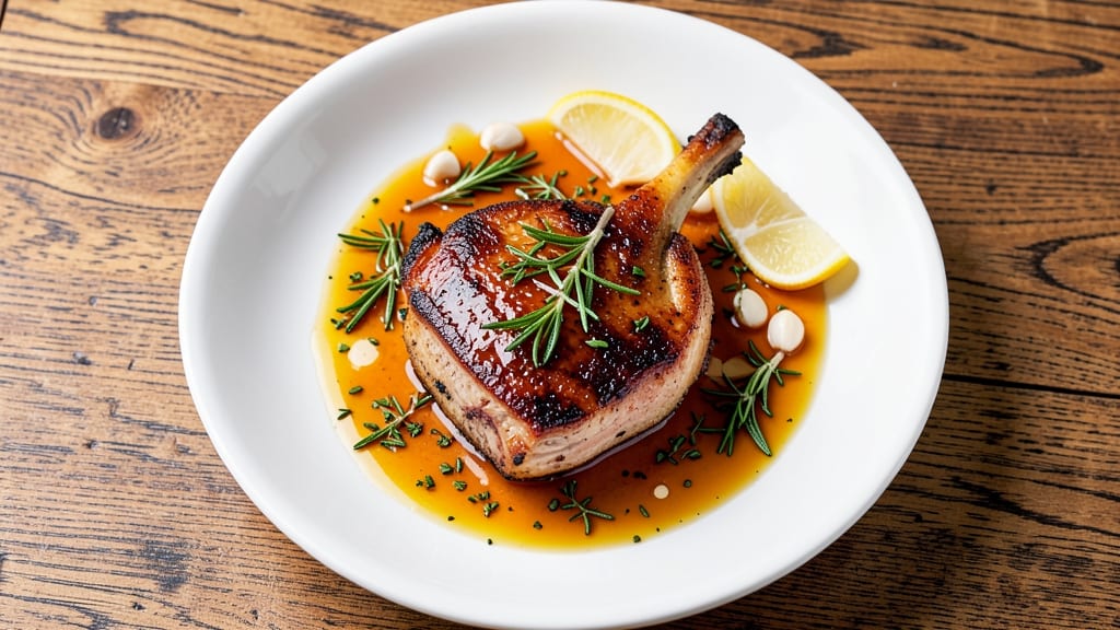 Carrabba's Tuscan Grilled Pork Chops Recipe: Rosemary-Citrus Crust With Juicy Centers