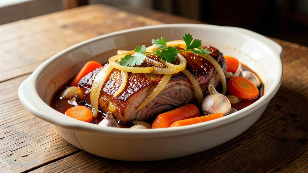 Braised Pork Collar Recipe: Deep Umami Richness From Slow-Cooked Tenderness