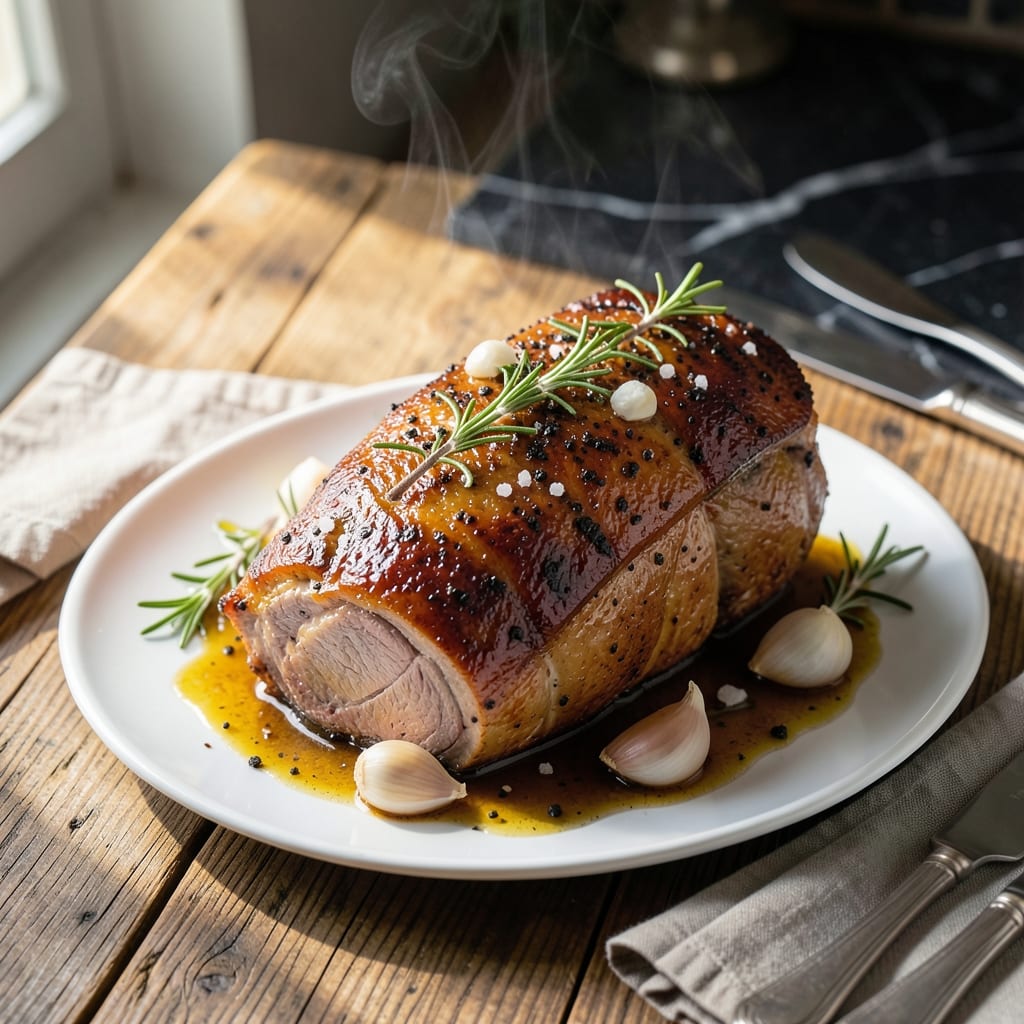 5 Lb Pork Sirloin Roast Recipe: Slow-Roasted Herbs and Garlic Infusion